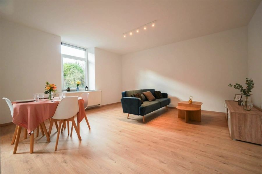 Appartement 1 CH entièrement rénové - petit immeuble 