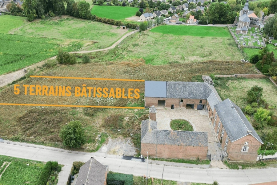 5 Terrains à bâtir-idéal promotion - environnement calme 