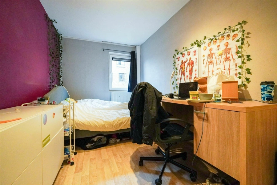 Kot de 11 m²  dans un commu de 8 - Quartier Lauzelle 