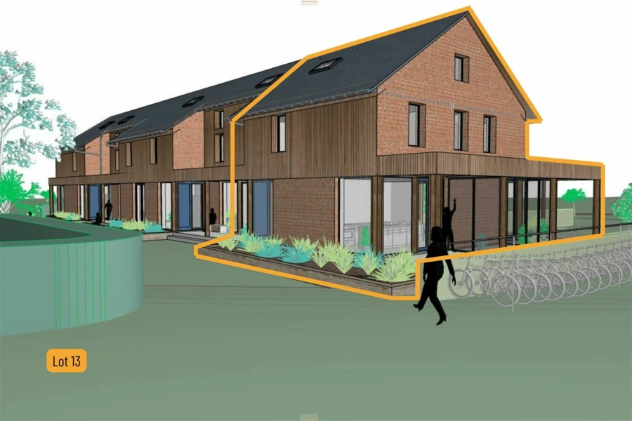 Projet Maison neuve 3 CH avec jardin orienté SUD OUEST 