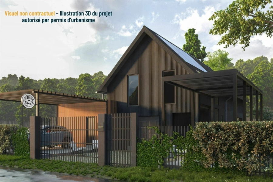 Terrain ± 9ares - permis accepté pour maison sur pilotis