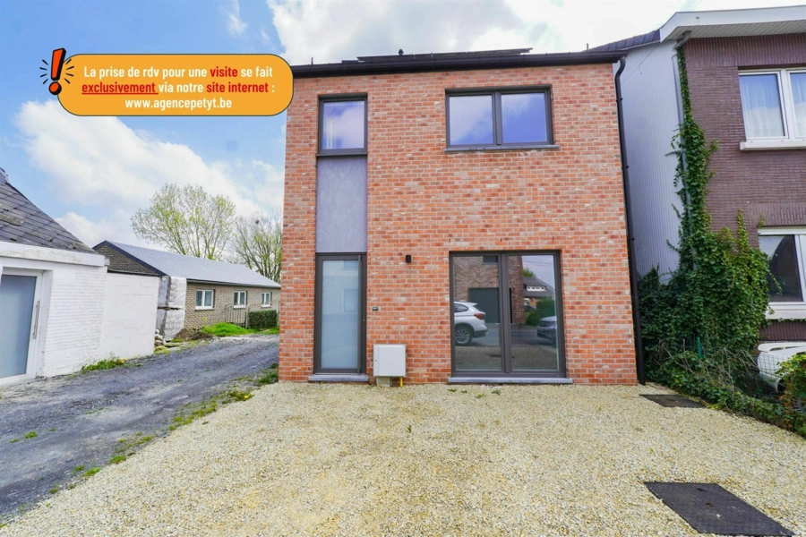 Maison neuve 3 chambres avec PEB A+