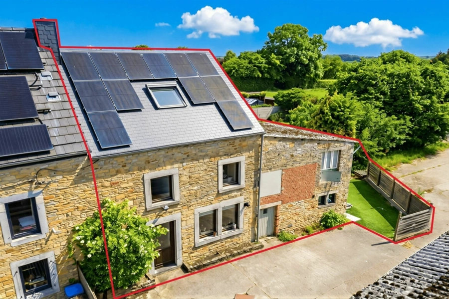 Maison en pierre 3 CH avec terrasse - habitable immédiatement 