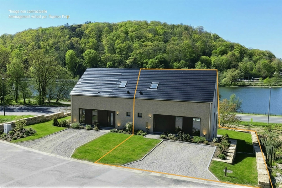 Superbe maison NEUVE 3 CH avec vue MEUSE