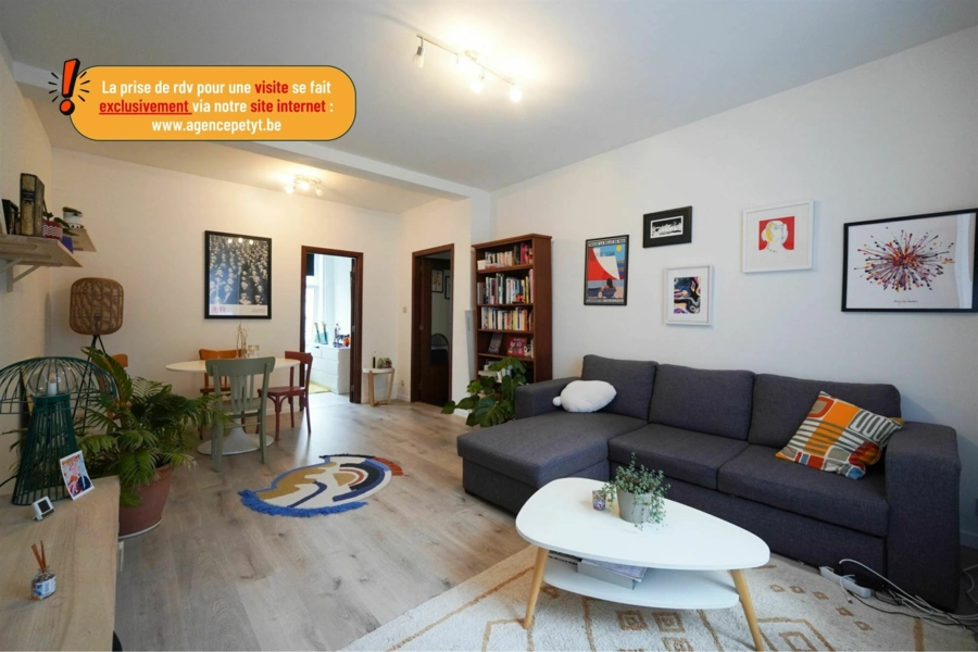 Lumineux et cosy appartement 1 CH avec cave privative