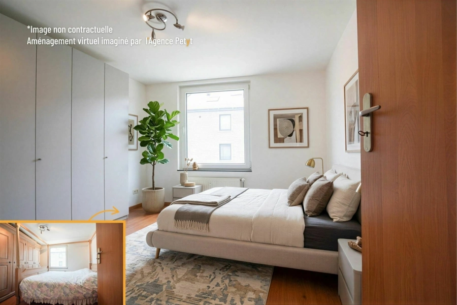 Appartement 1 CH loué - investissement avec rendement immédiat