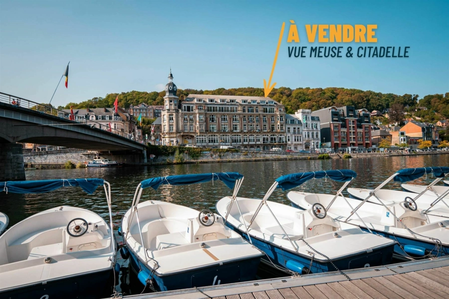 Agréable appartement 3 CH avec vue imprenable sur Dinant
