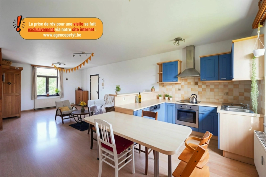Appartement 2 CH avec local rangement