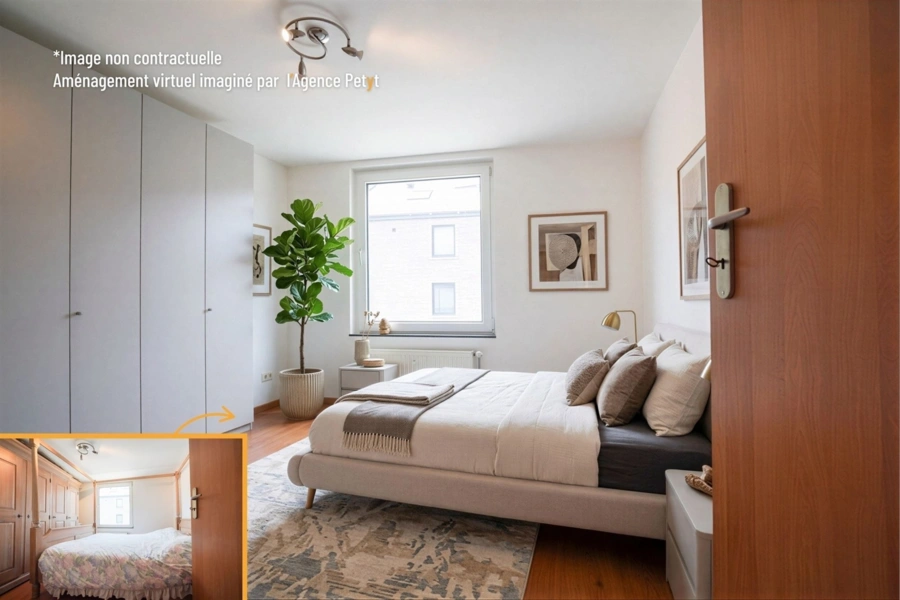Appartement 1 CH loué - investissement avec rendement immédiat