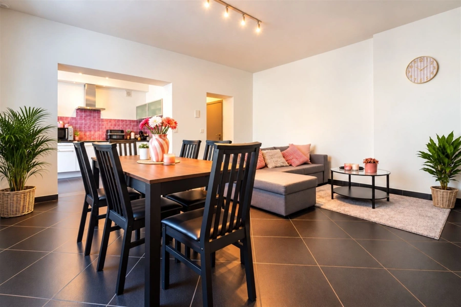 Appartement rénové 2 CH avec terrasse au rdch - CINEY